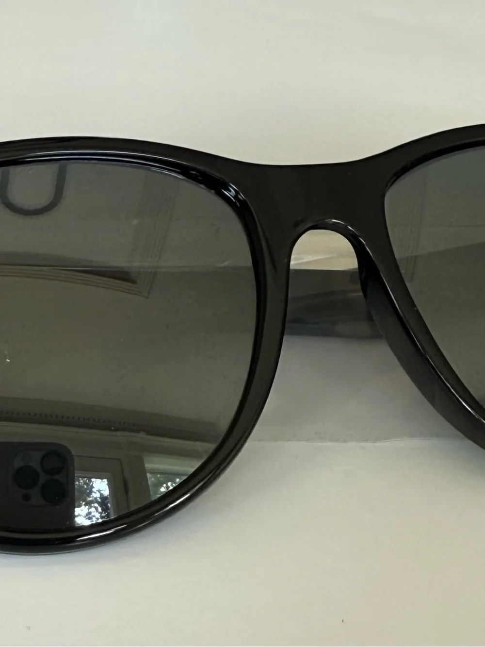 A|X Armani Exchange AX4095S 81586G Black Rectangular Sunglasses 56mm w/ Case